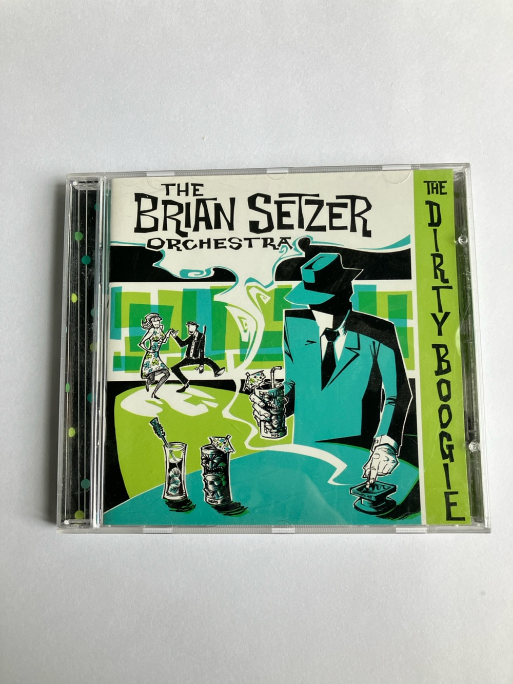 The Brian Setzer Orchestra The Dirty Boogie CD 1998 Swing Revival Jazz